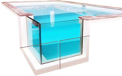 Above Ground Swimming Pool Construction Finished